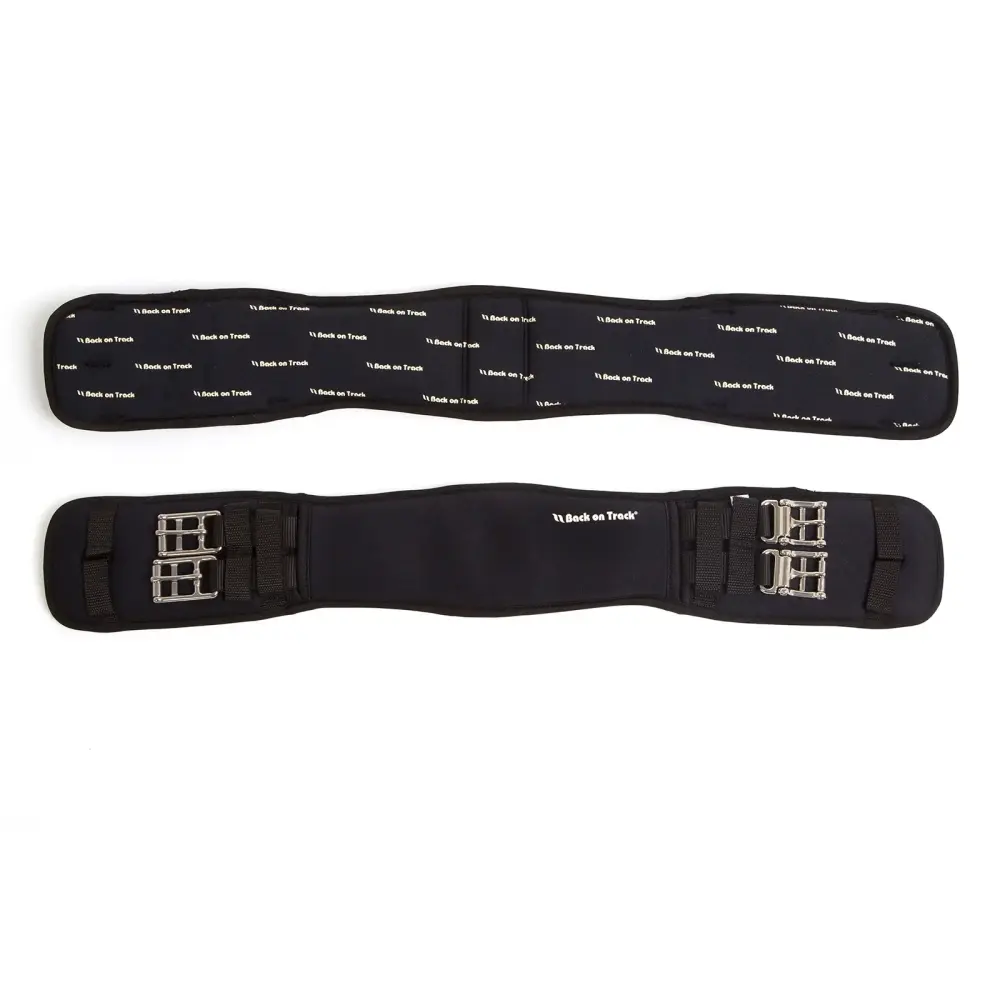 Cincha de Doma Fija Back on Track Ébano 65 cm