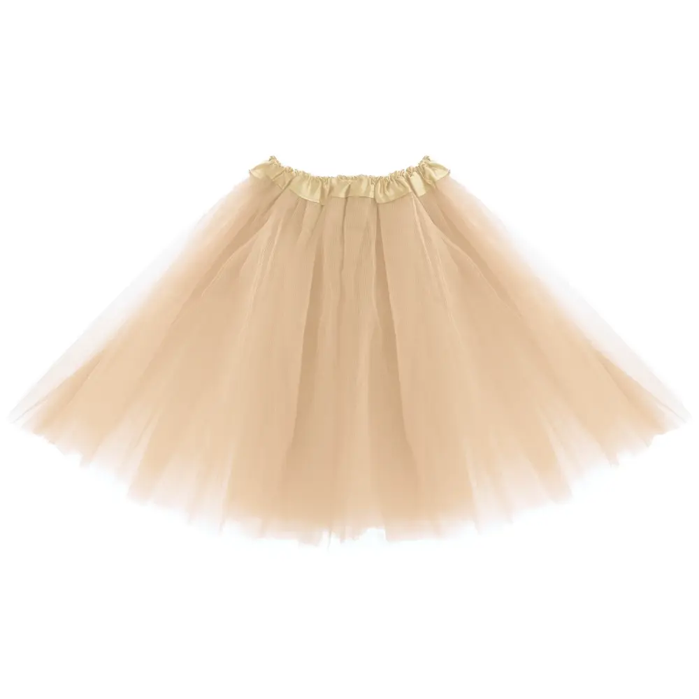 Falda tul hueso 40 cm
