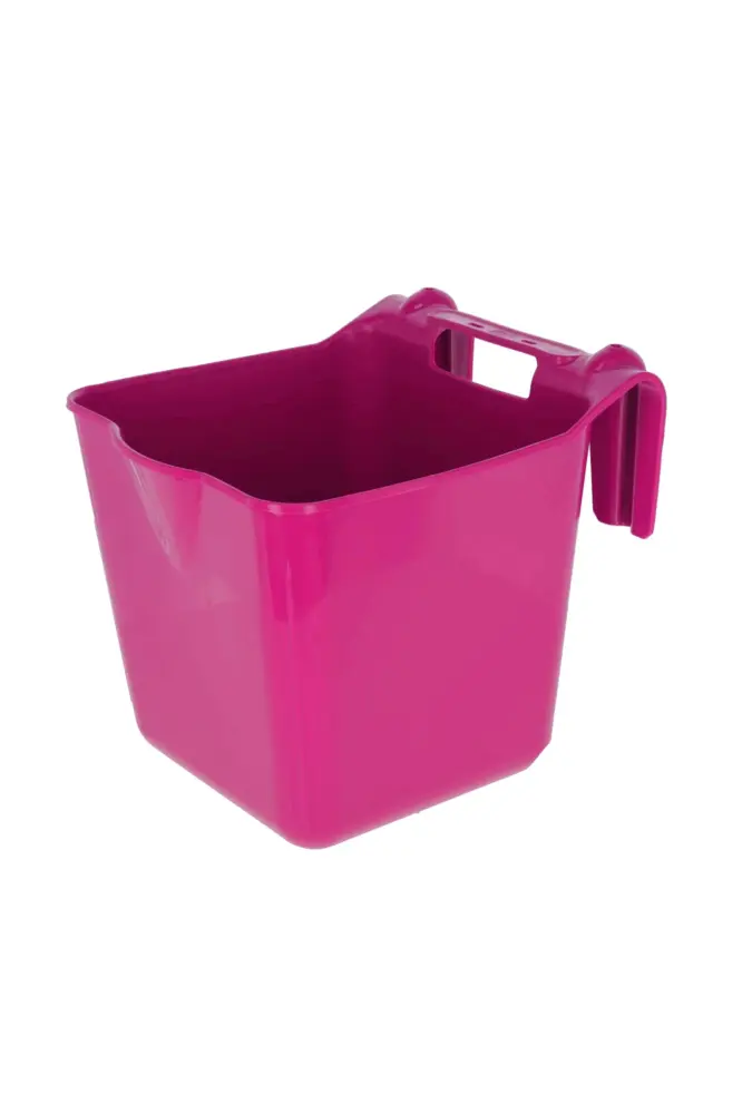 Hanging Feeding Trough, 13 L Rosa One Size