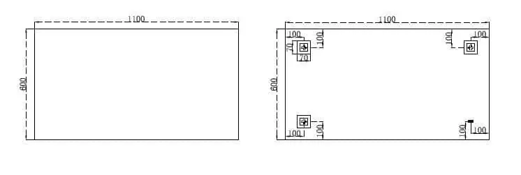 Miroir Alterna Bruges L60 x H110 cm