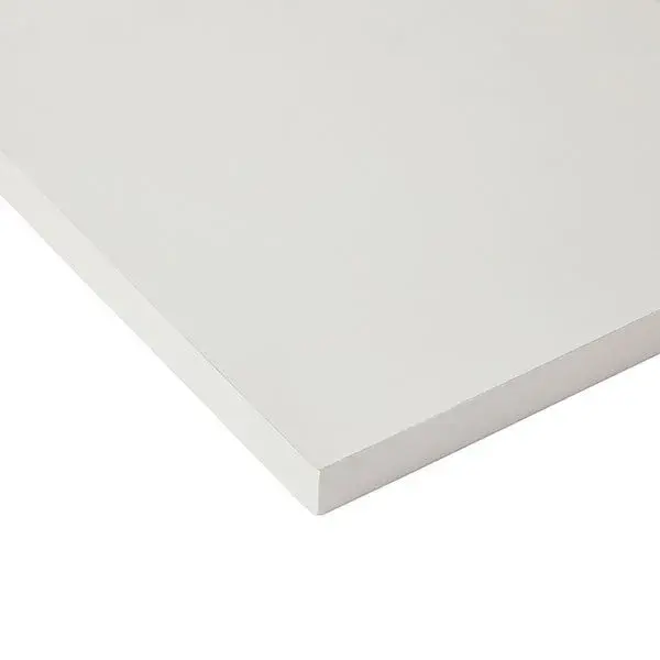 Tablero de melamina blanco 4 cantos 120 x 40 x 1,6 cm