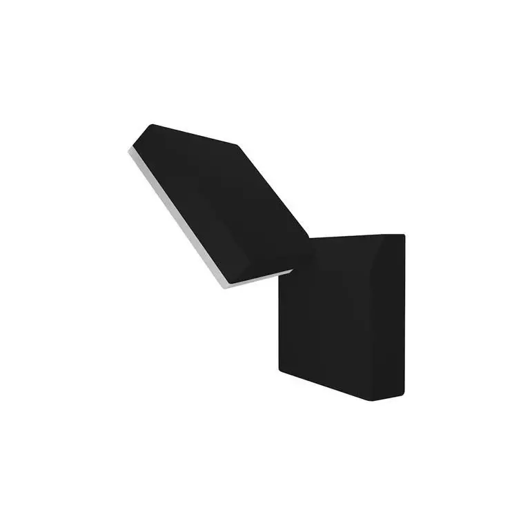 Luminario LED dirigible para sobreponer en muro luz calida color negro - Ilumileds con Aplicación Móvil