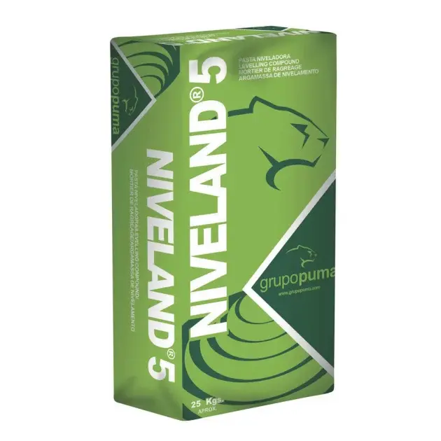Mortero autonivelante niveland-5 25 kg puma