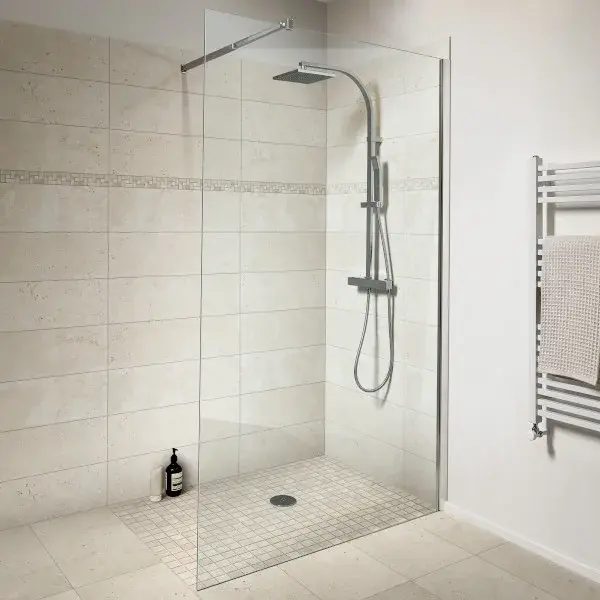 Malla Tumbled travertino cuadrado 30,5x30,5 cm goodhome