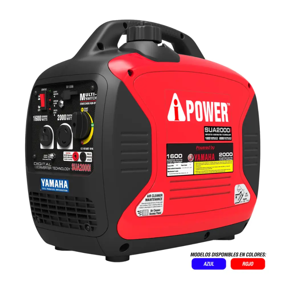 Motor de Alta Eficiencia -iPower SC2000i Generador 𝐈𝐧𝐯𝐞𝐫𝐭𝐞𝐫 con motor 𝐘𝐀𝐌𝐀𝐇𝐀 | S...