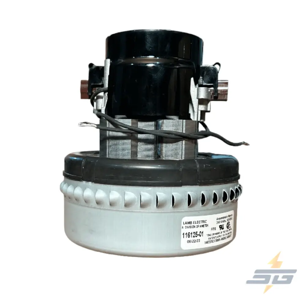 Profesional Trifásico Motor Ametek 116125-01 Lamb Electric