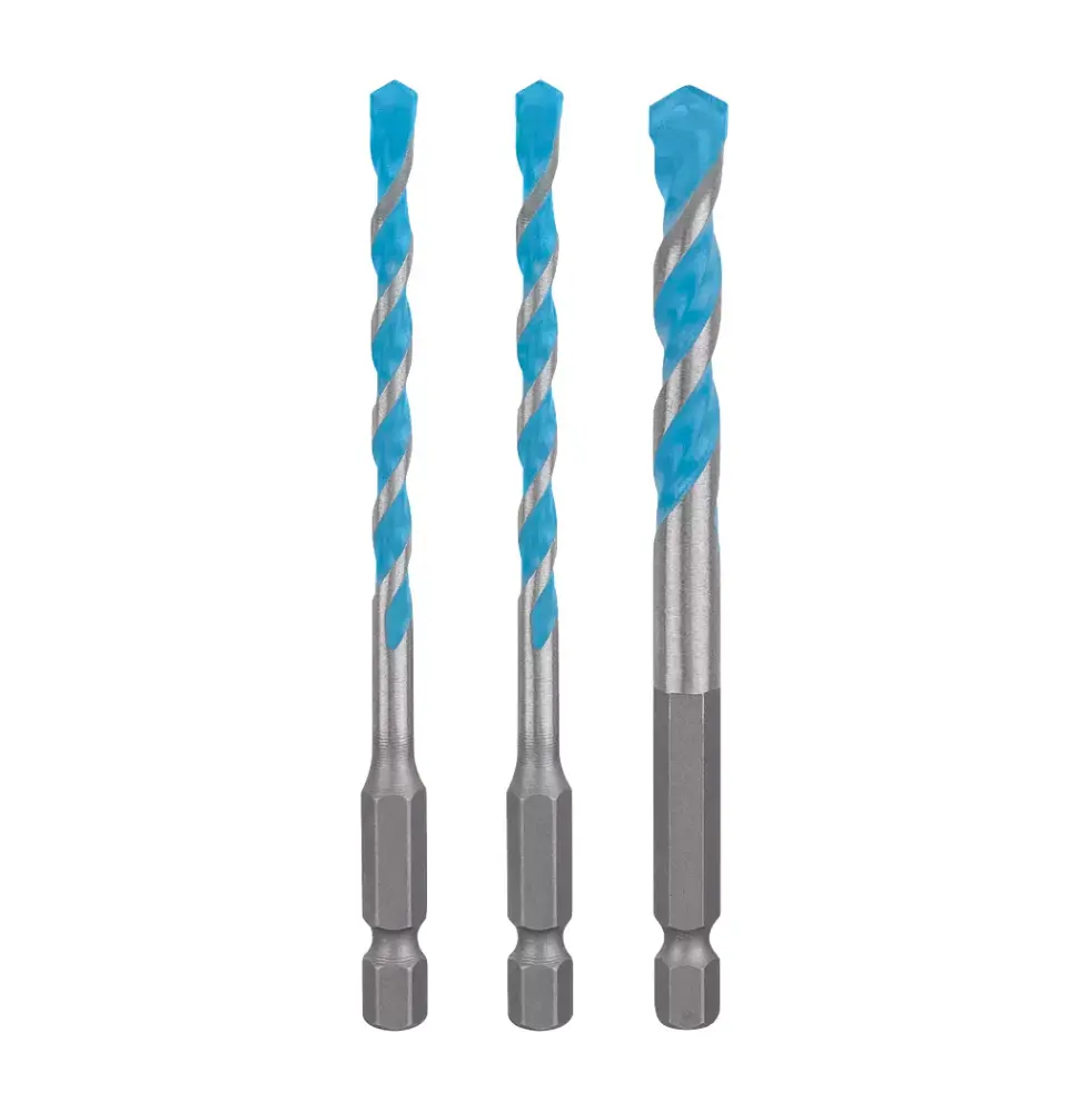 Ajustable Set de 3 brocas EXPERT HEX-9 Multiconstruction 5/6/8mm Bosch