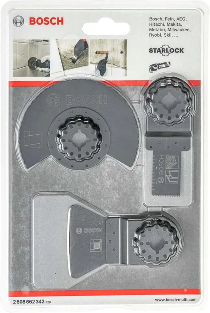 Cabeza Magnética Set inicio multiherramienta azulejo BOSCH