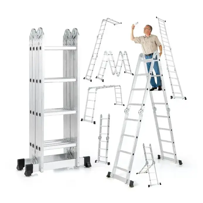 Echelle Multifonction Aluminium ACEM - 4X4MAR con Estuche de Almacenamiento