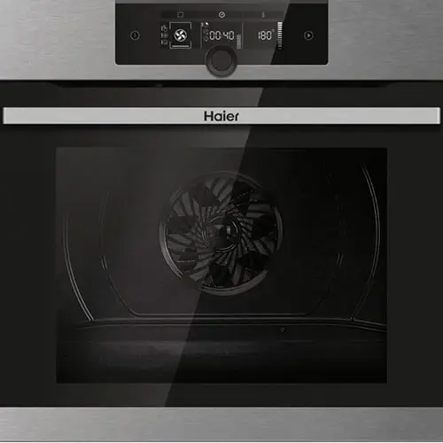 Horno Multifunción 70l 60cm Haier HWO60SM2F3XH Aqua Clase + Acero al Cromo Vanadio