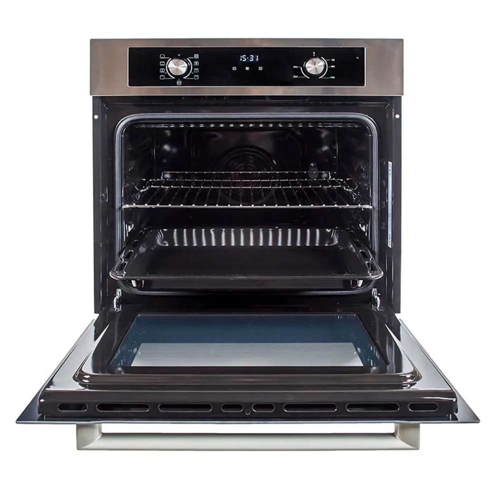 Horno sauber shm03i multifuncion inox con display Fácil de Usar