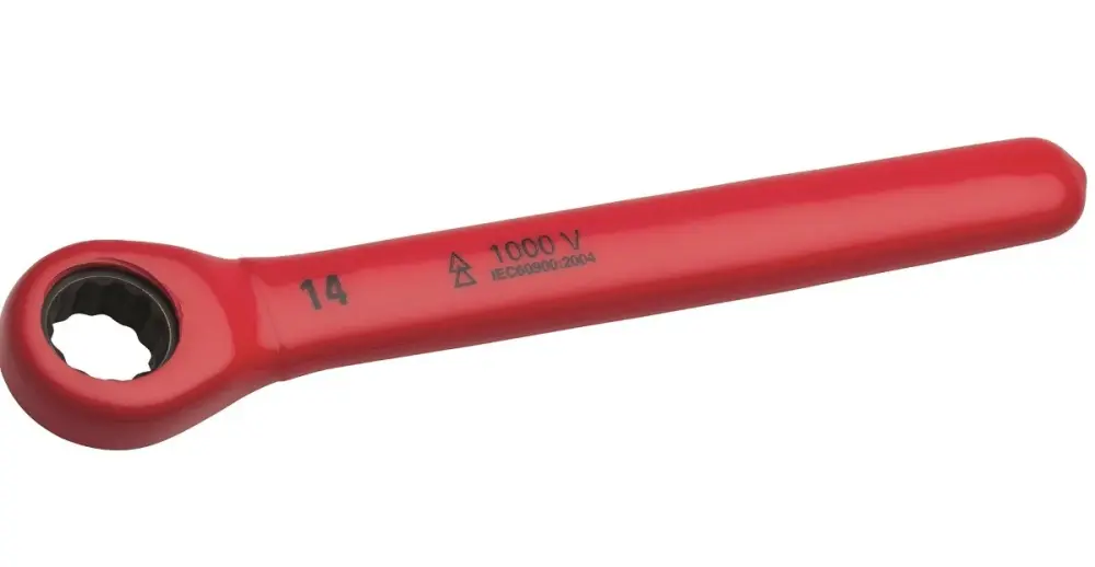 Llave de Llave Ratchet Crique Aislada 13mm 1000v Wolfer V42713