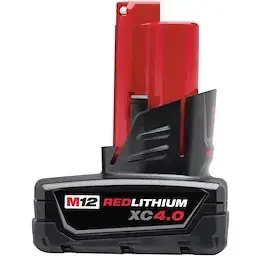 Llave de M12 RedLithium XC 4.0 Capacidad Extendida MILWAUKEE 48-11-2440