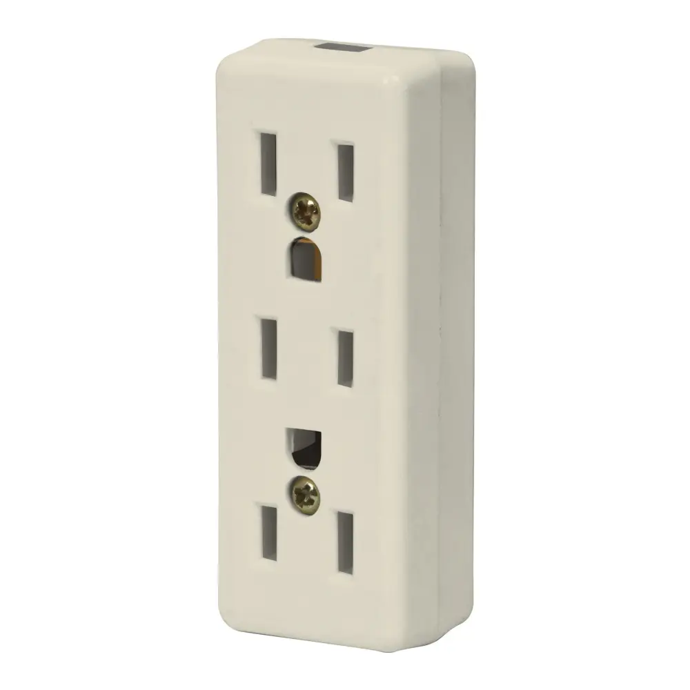 MULTICONTACTO TRES VECES PARA EXTENSION, 2 POLOS + TIERRA TRUPER MULEX-3