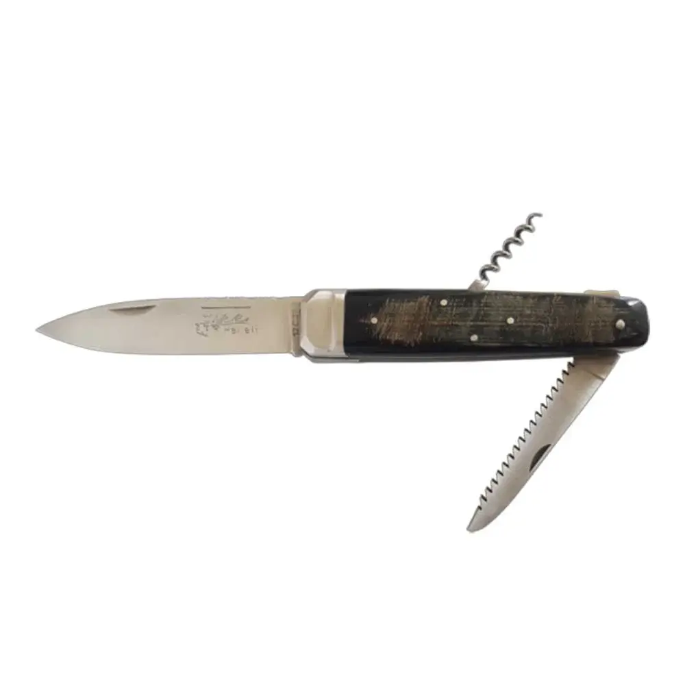 Multifunción Outil multifonction pliable Hallali Croûte de buffle 3 pièces - DOURIS CHASTEL