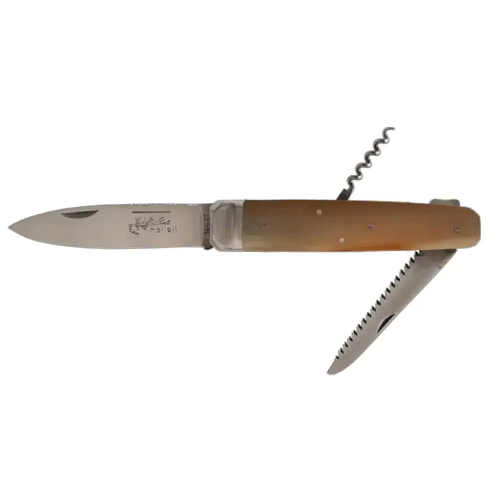 Outil multifonction pliable Hallali Pointe de corne blonde 3 pièces - DOURIS CHASTEL para Bricolaje