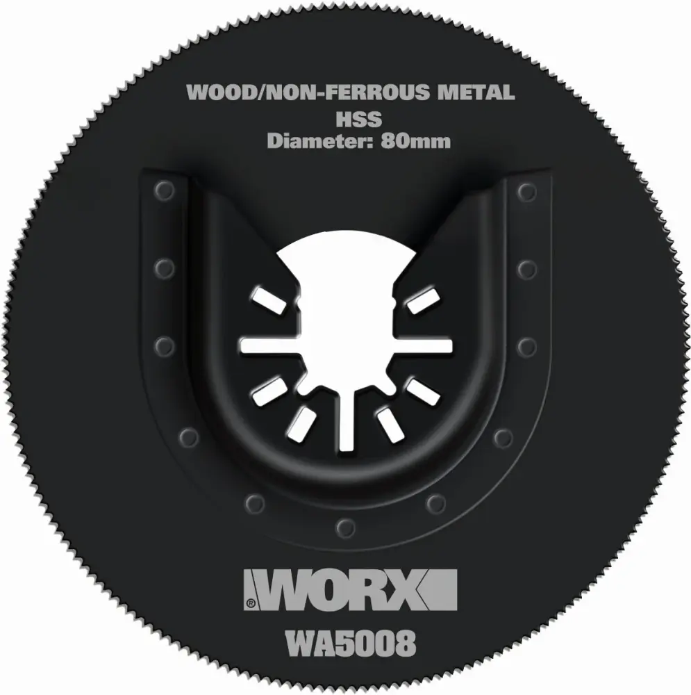 Worx WA5008.3 - 3 multi-material circular saw blades Ø80mm