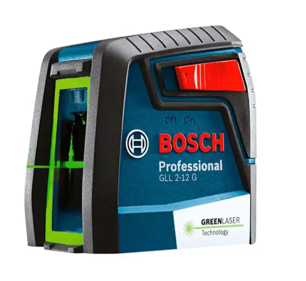 Kit Completo con Trípode Nivel de Láser de Línea GLL 2-12 G BOSCH PARA EXPERTOS