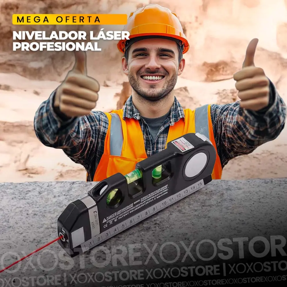 Láser de Punto Nivel laser con metro