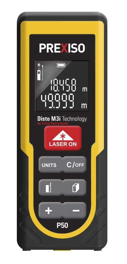 Prexiso 8250372 - Laser rangefinder up to 50 m P50