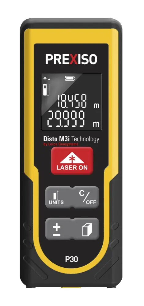 Prexiso-8250370-medidor láser de hasta 30 m de alcance p30 con Alcance de 30 Metros