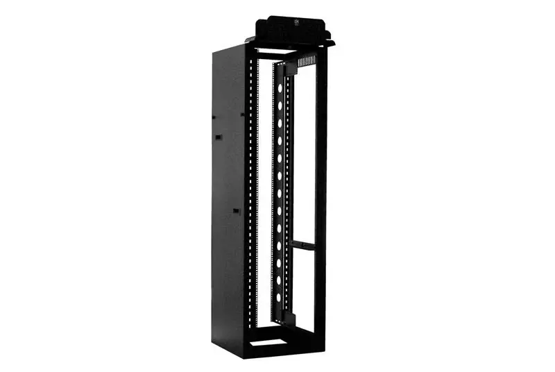 Adjustable Rail QuadraRack 84" 45U H x 23.62" W x 35.43" D Threaded Equipment Mounting Holes Ónix CPI 15252-703