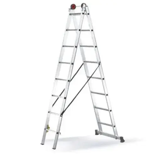 Certificado ISO Échelle Transformable 2 Plans en Aluminium – 4M x 4M / 7.25M