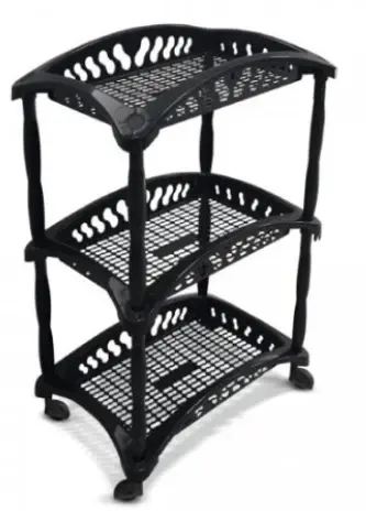 Certificado ISO Organizador De 3 Niveles Negro