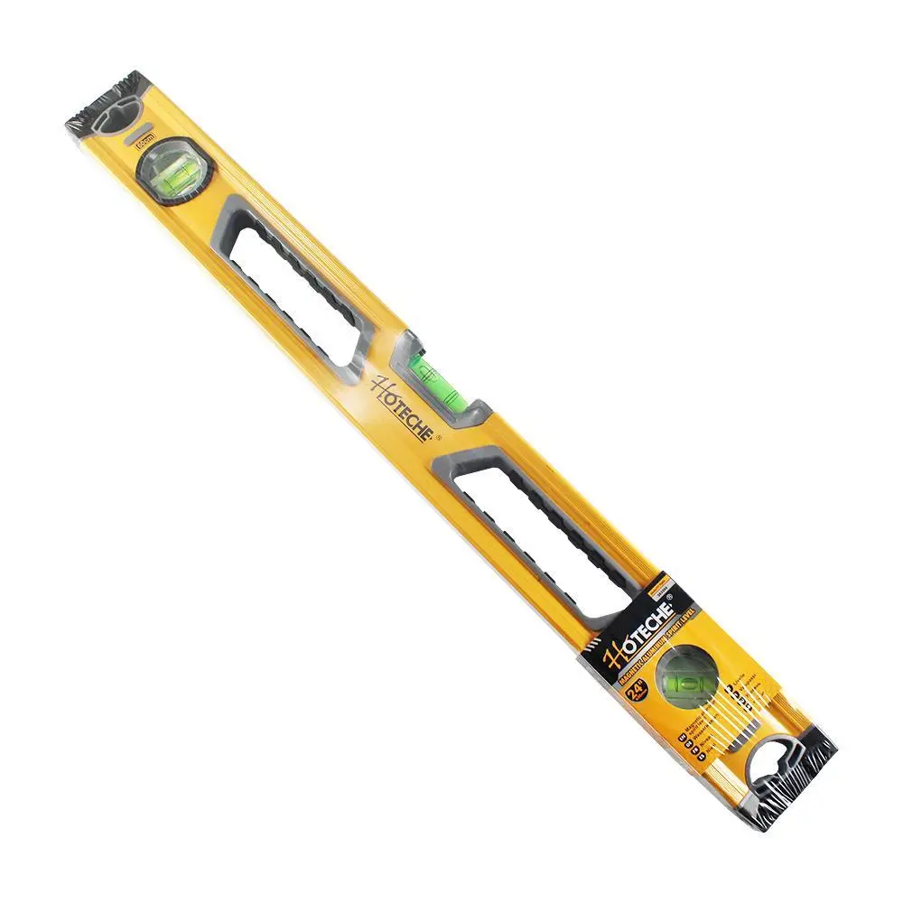 Nivel aluminio 60 cm magnetico reforzado Hoteche