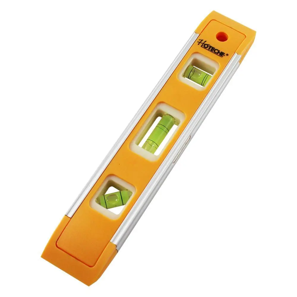 Nivel aluminio torpedo 225 mm tubular Hoteche