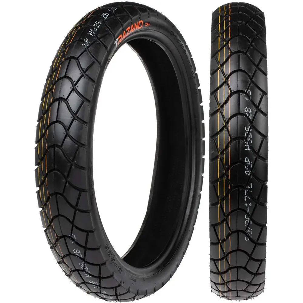 Llanta Trazano 2.50-17 TS10 TT Delantera Doble Propósito