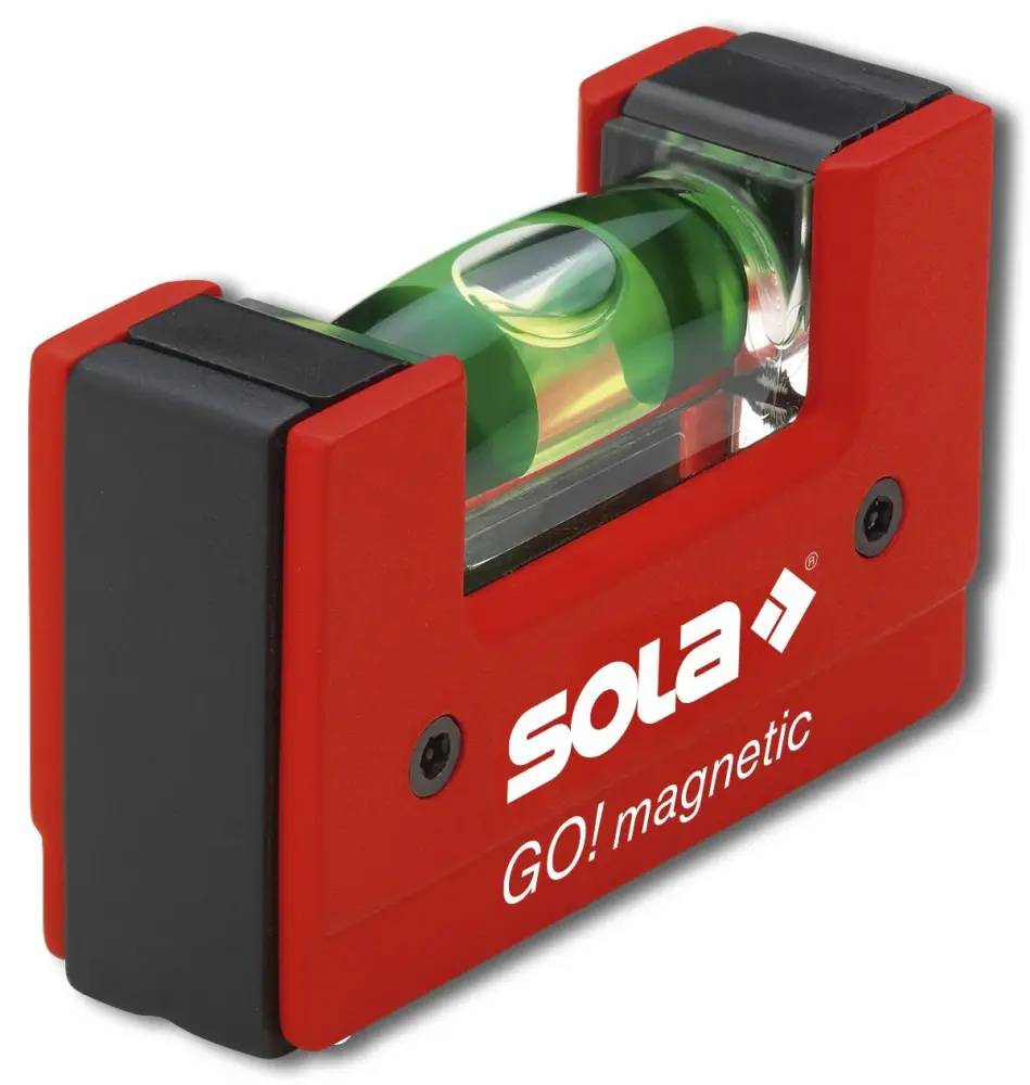 Láser de Exterior Sola GOMAGNETIC - Compacto Spirit Level GO! Magnetic