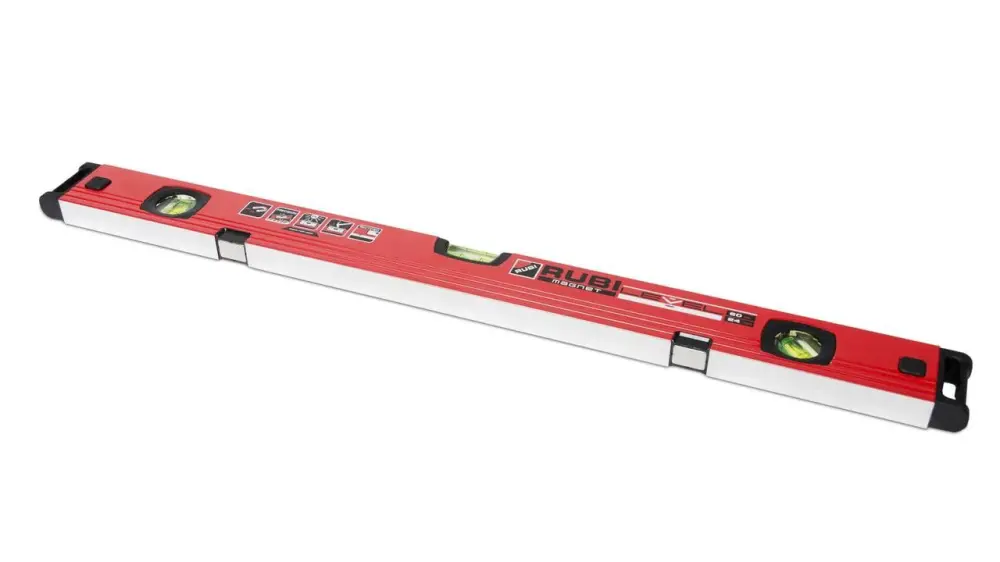 Nivel de burbuja Rubilevel Magnet 60 cm con Alcance de 30 Metros