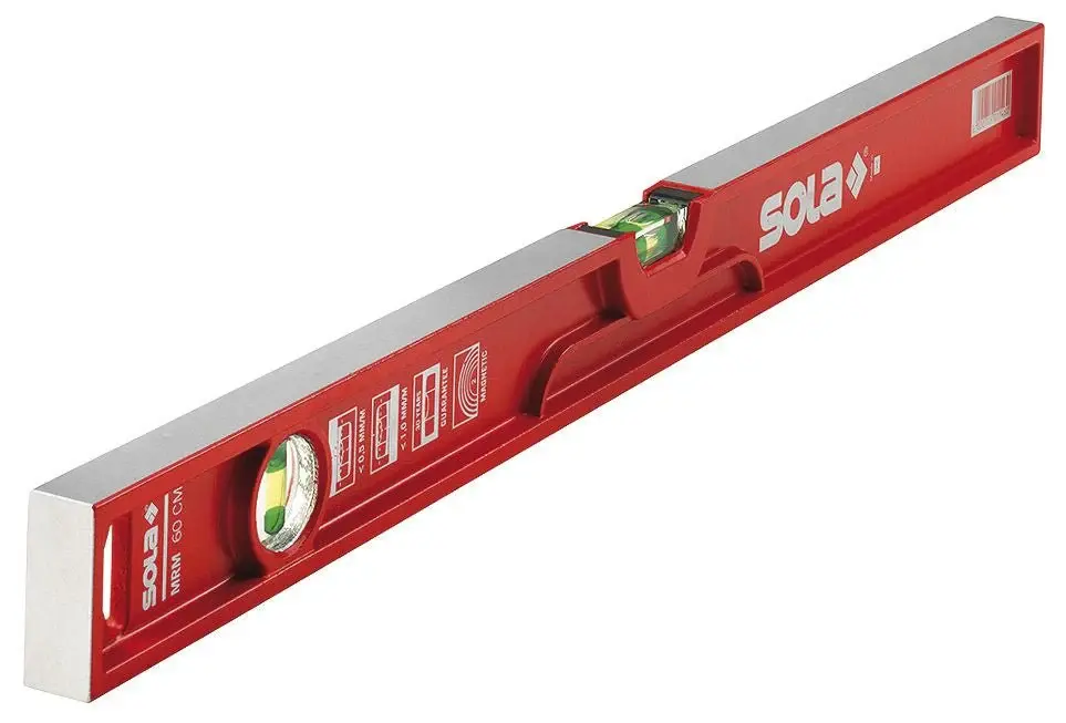 Sola MRM60 - Magnetic Rectangular Cast Spirit Level (600 mm)