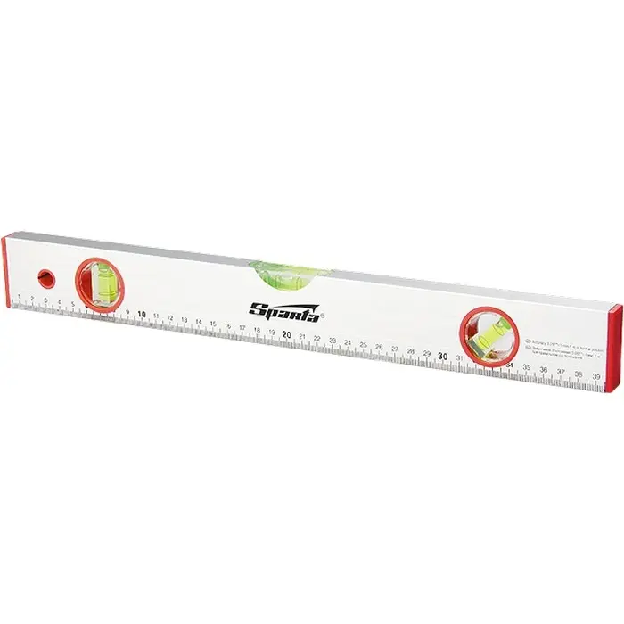 Sparta - nivel de aluminio 3 burbujas - 1200 mm con Función de Bloqueo