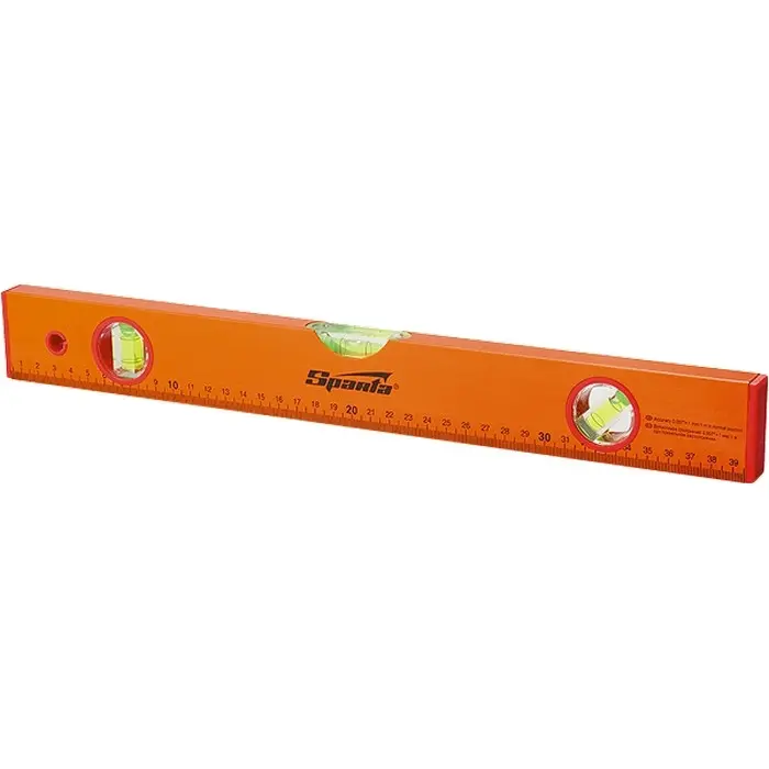 Sparta - nivel de burbuja - 1200 mm con Certificación de Calidad