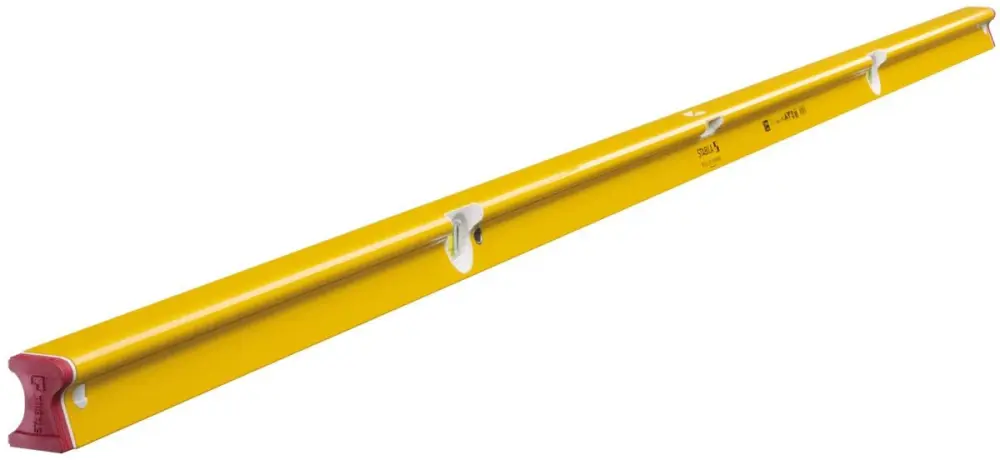 Stabila 183769 - Nivel de burbuja modelo R 300, 244 cm para Construcción y Carpinterí