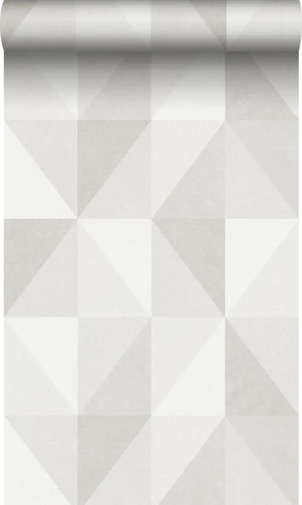 Origin wallcoverings papel pintado 3d gráfico marfil claro - 50 x 900 cm