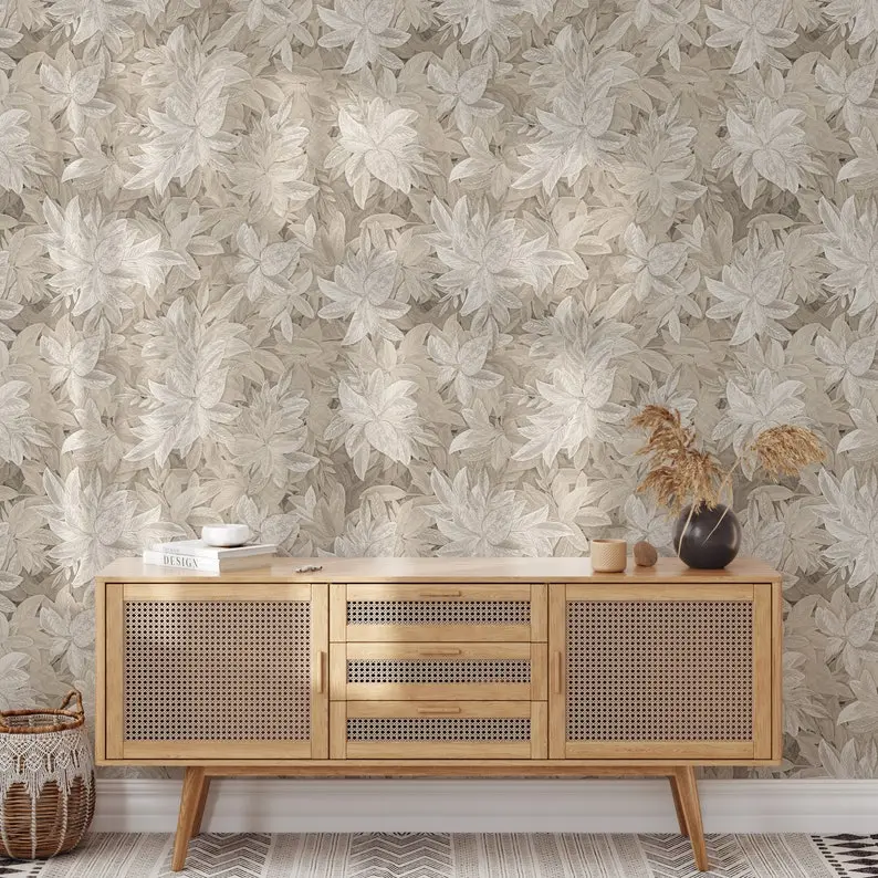 Papel pintado hojas hiedra Wallpapers4beginners