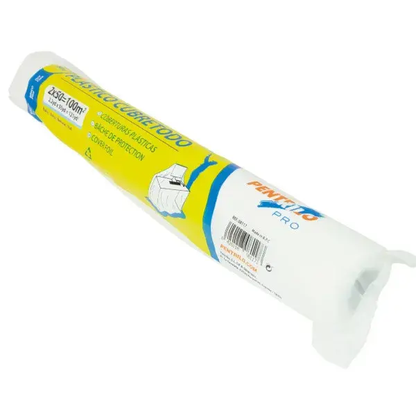 Bobina de plástico protector fino