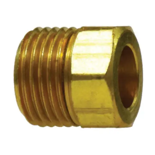 3/16" Male Inverted Flared Latón Hex Nut 12013