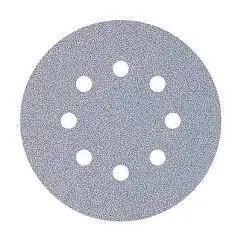 25 discos adhesivos de lijar para excéntricas Ø 125 mm Wolfcraft Grano 40