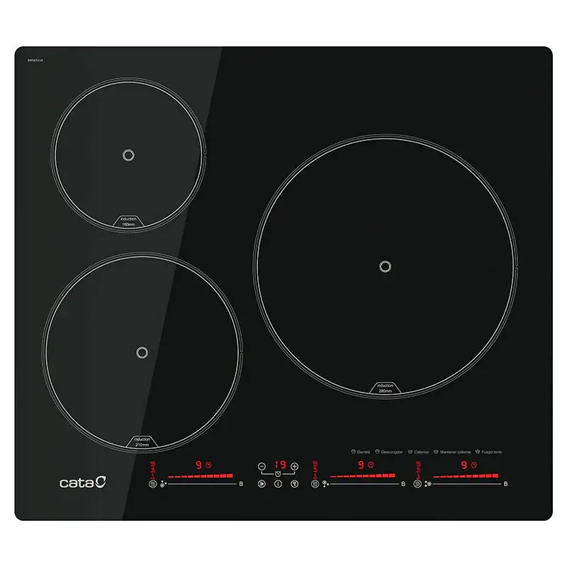Placa Inducción Cata IBS6303E2BK 60 cm