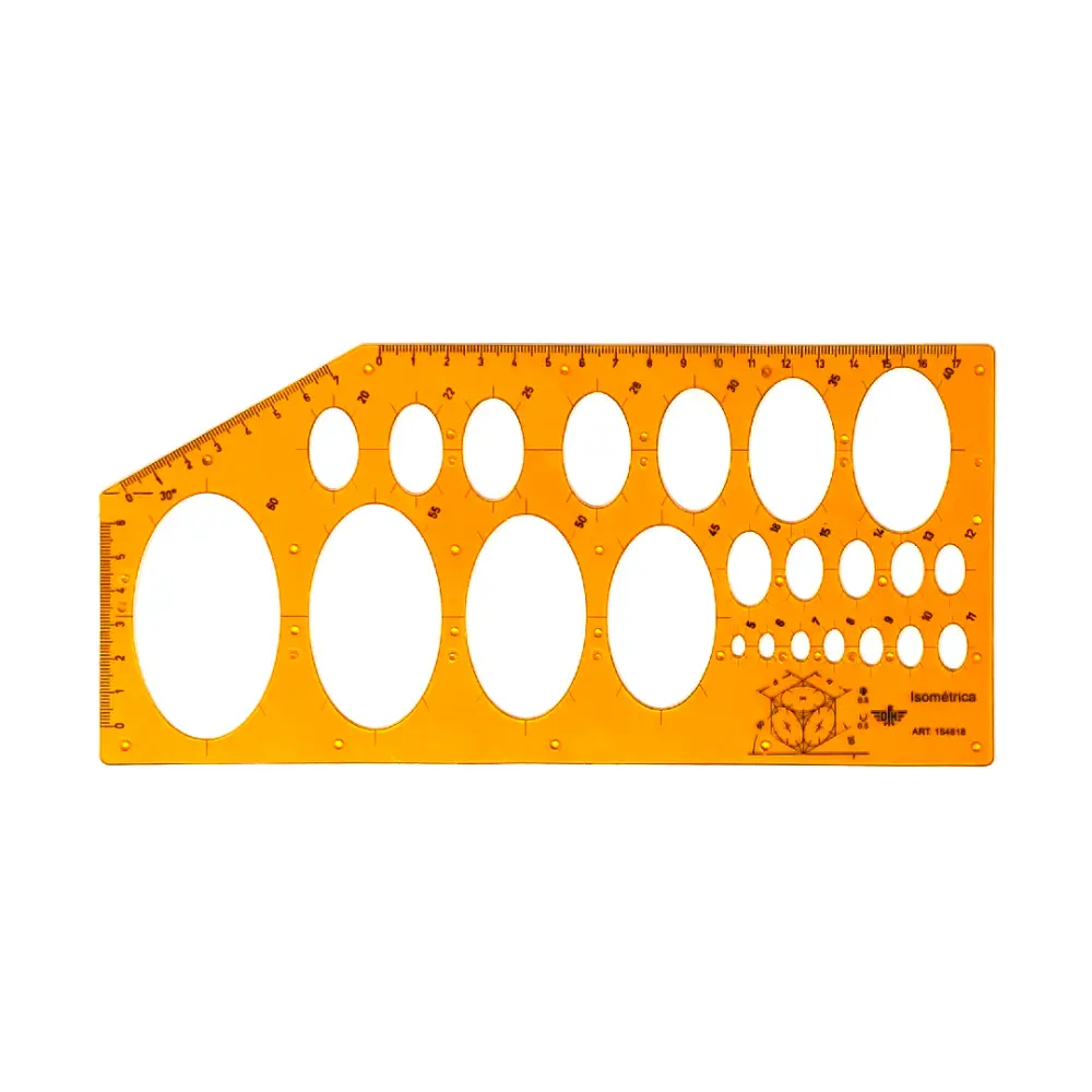 Plantilla Isométrica (círculos)