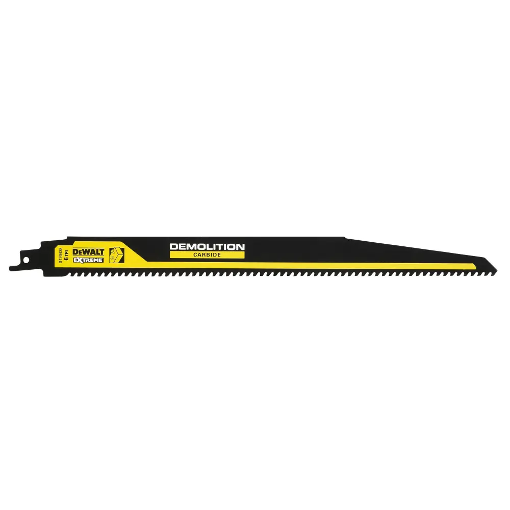 Repuesto OEM Certificado Dewalt dt20438-qz - hoja para sierra sable 305mm para madera con clavos