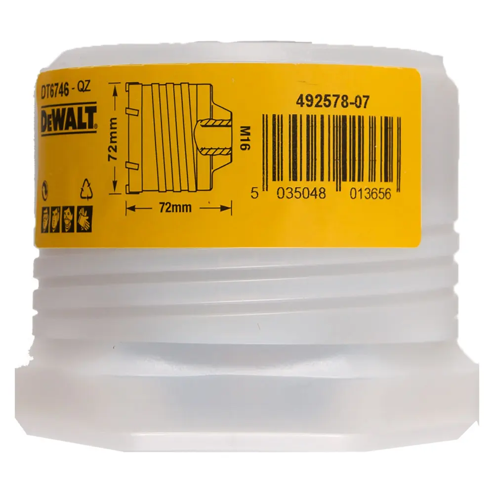 Dewalt dt6746-qz - corona perforadora sds-plus 72x72mm