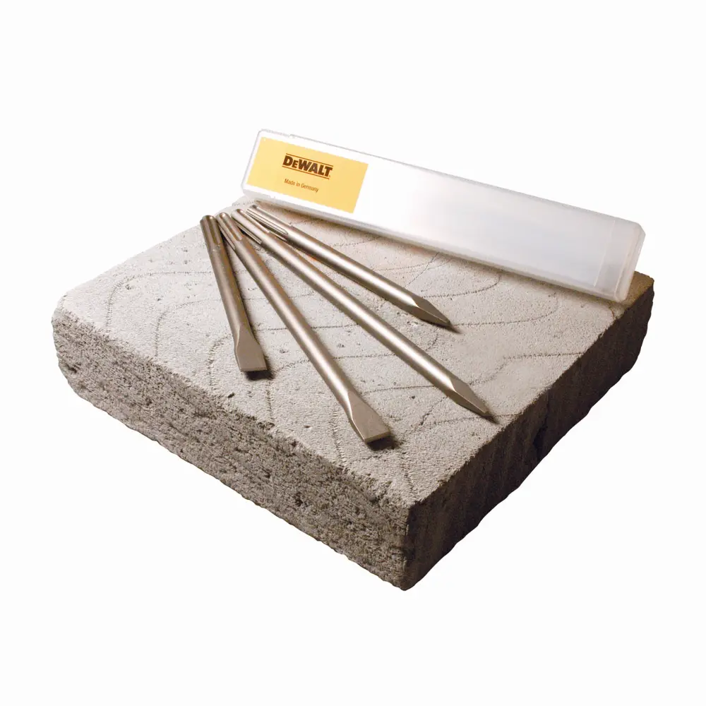 Dewalt sdsmaxset-qz - conjunto de punteros y cinceles sds-max