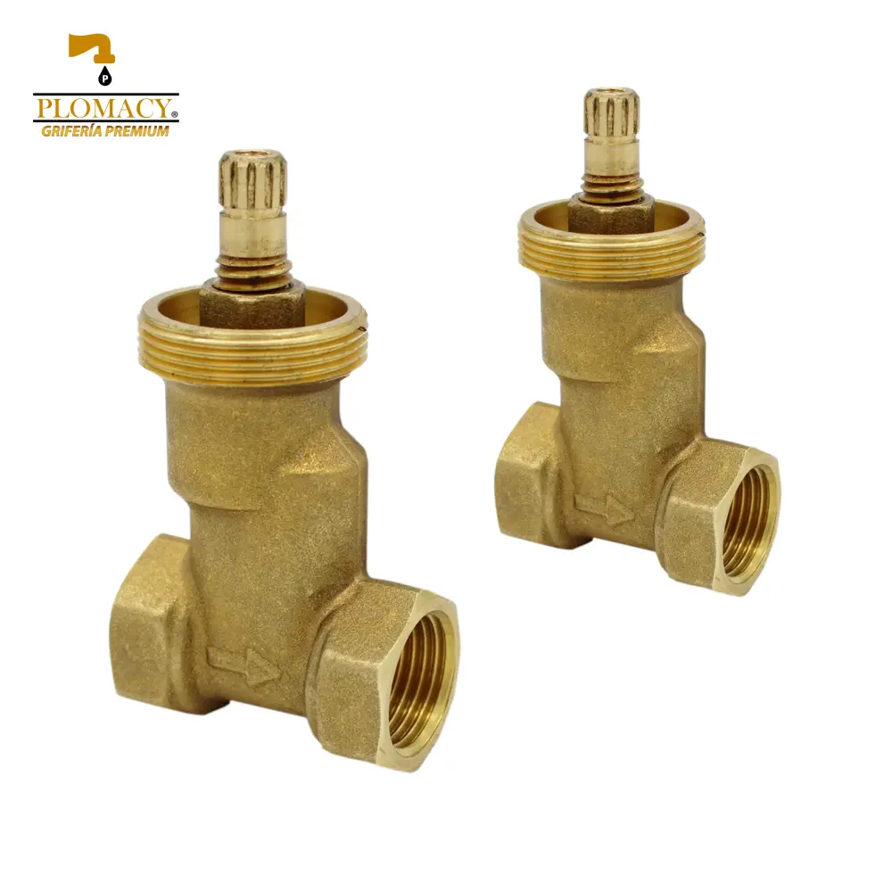 Juego de Llaves de Empotrar Roscables Sin Chapetones y Manerales Plomacy (EERCP)