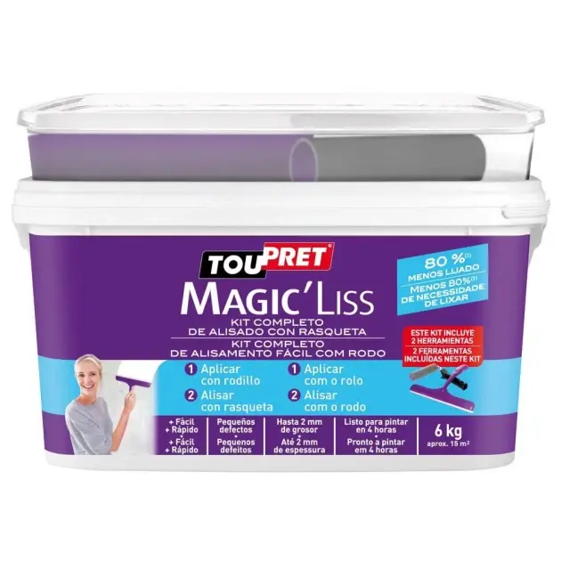 Masilla magic liss toupret 6 kg