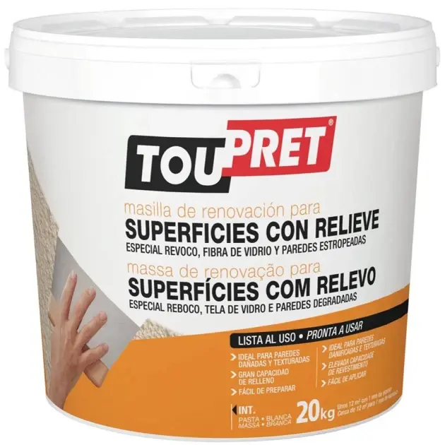 Masilla renovación toupret 20 kg